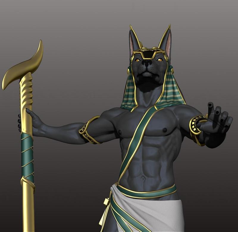 Anubis and his followers