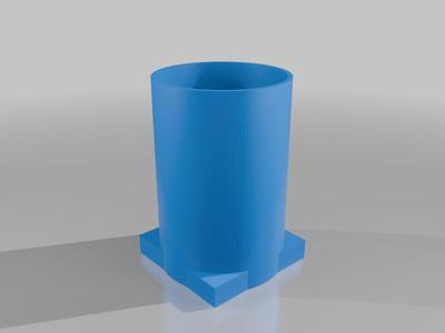 Inverted Elmers Glue Bottle Holder