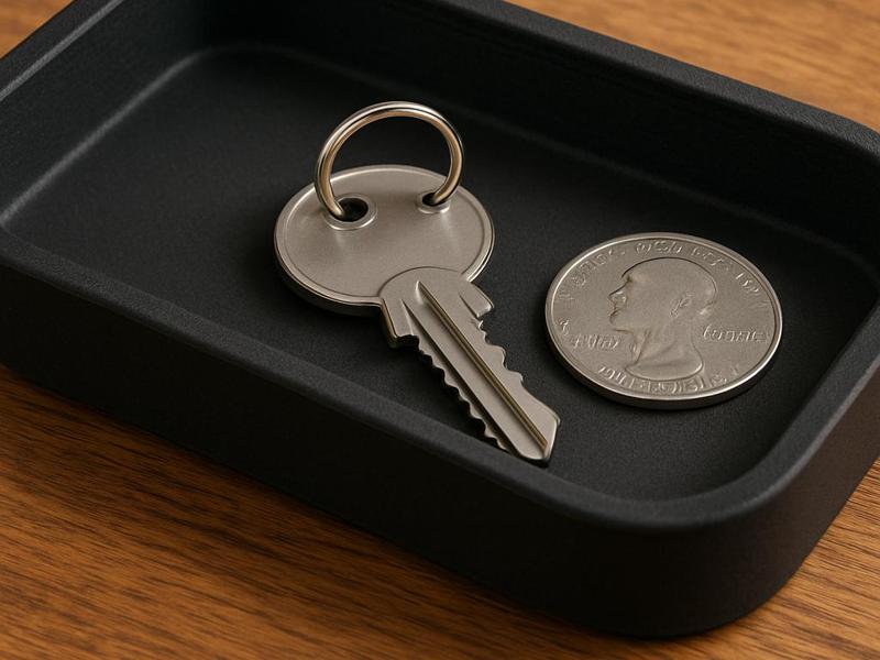Modern Rectangular Key Tray