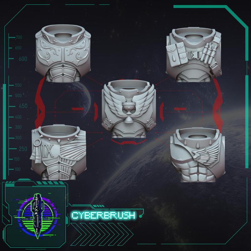 Crimson Angels Torso Set 1