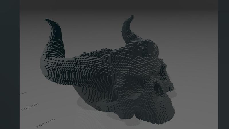 BitBloc HellsFire Bowl 'Skull King' Series -3D Model Files