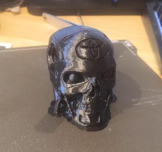 Toyota Aygo Terminator T800 Skull Gear Knob