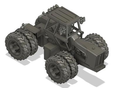 Allis-Chalmers 7580 4WD - 1:16th Scale