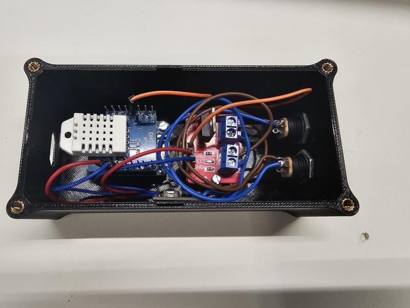 Fan Wemos Mosfet Controller Case