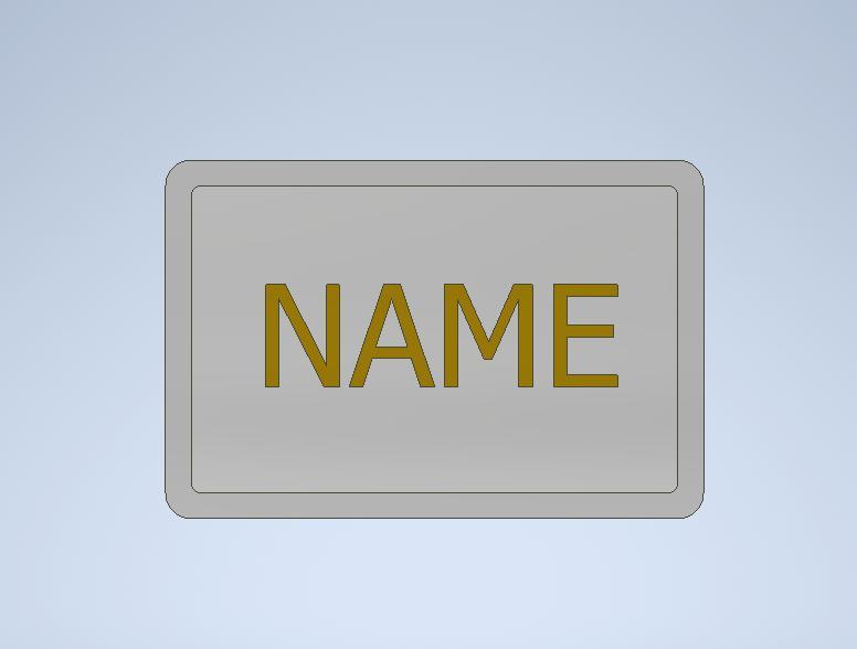 Name Tag/Jmenovka