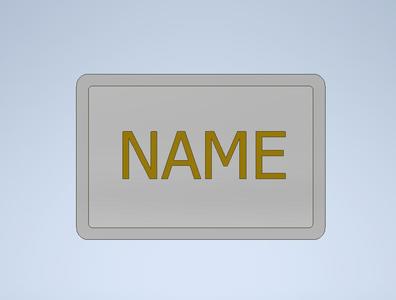 Name Tag/Jmenovka
