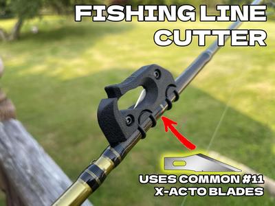 Fishing Line Cutter / Hook Hold / Line Keep