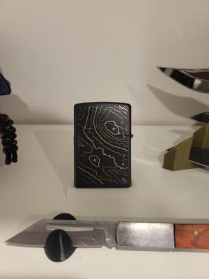 Zippo Laser Engraving Rig