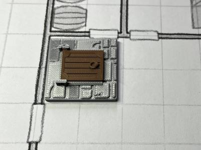 Miniature Trap Door