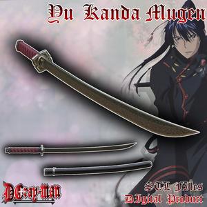 Yu Kanda Cosplay Mugen Cosplay Katana Anime D.Gray-man