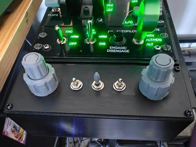 Button Box for TM Warthog Throttle