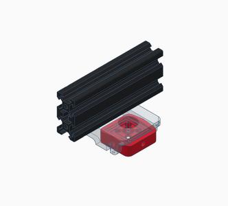 Compliant / Spring leadscrew nut mount for BZB