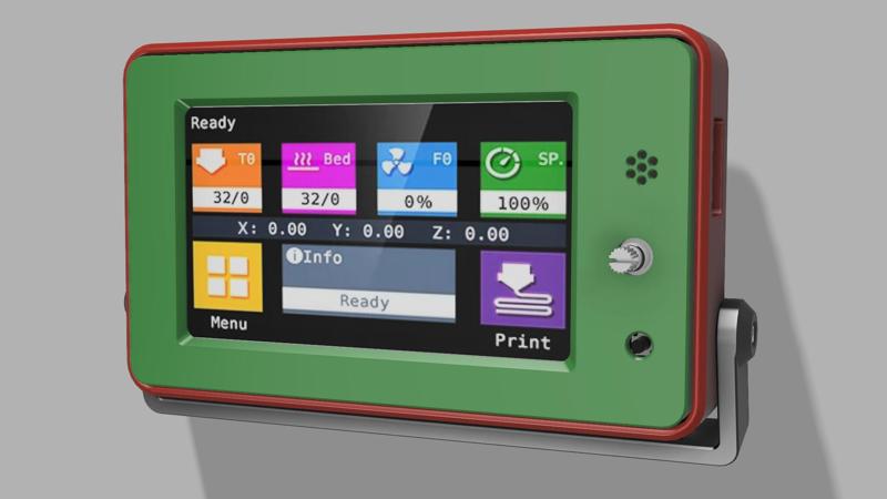 Display Case for BTT TFT50 V3.0.1