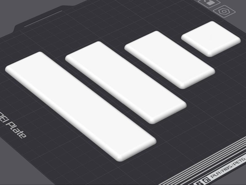 4 40mm aluminium profile end caps (40,80,120&160)