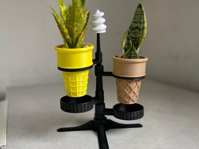 Scoop & Bloom Ice Cream Planter