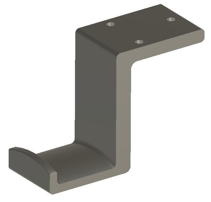 Under-Desk Headphone hanger