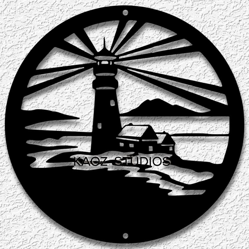 lighthouse wall art ocean wall decor beach decoration