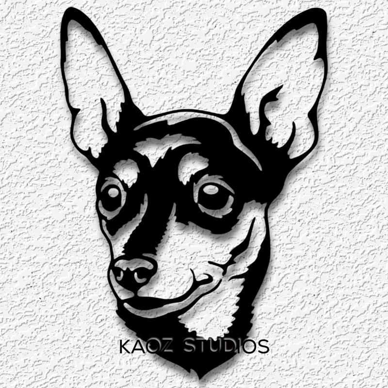 minpin wall art miniature pinscher wall decor dog decoration
