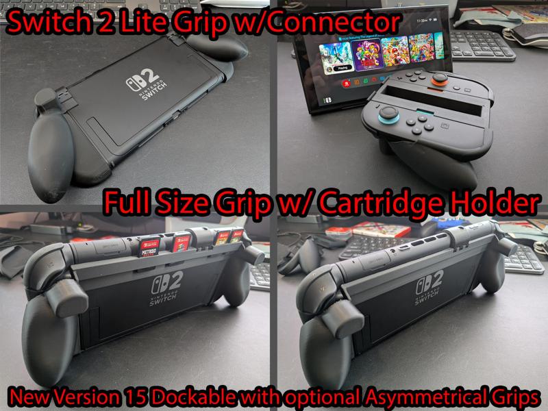 Switch 2 Grip - V15 (Dockable/Cartridge/Asym/Lite)