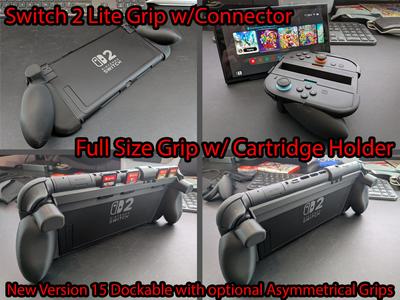 Switch 2 Grip - V15 (Dockable/Cartridge/Asym/Lite)