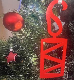 christmas tree decoration - candle