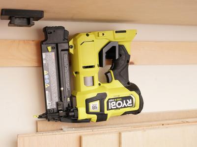 Ryobi HP Brushless Brad Nailer Wall Mount