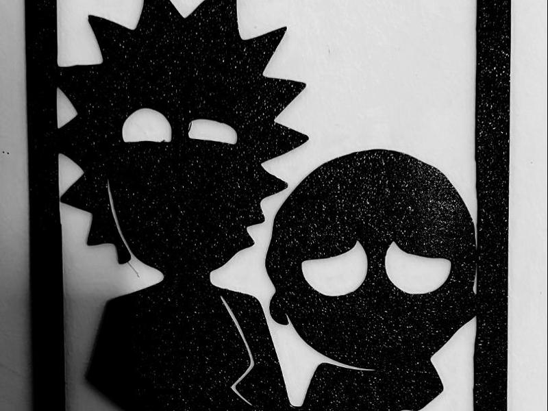 Rick and Morty frame_decor
