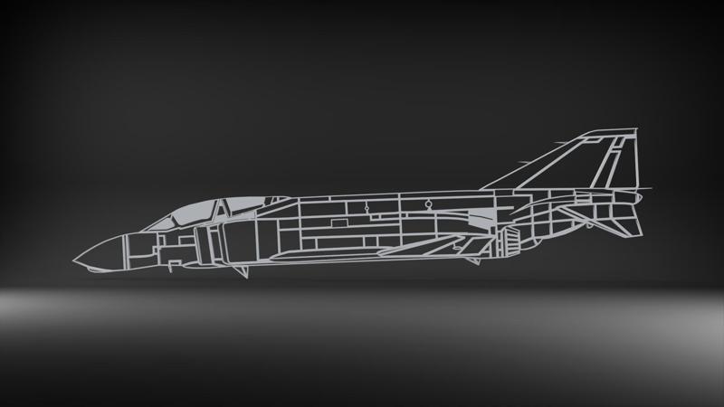 F4 Phantom Wall Decoration