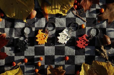 Witch Ghost Keychain | Autumn Series | Halloween