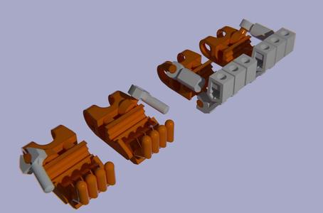 Hand Piece Open Axle Slit