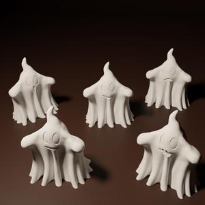 Booh 2024 Vase Mode optimized to be scaled down - 6 variants