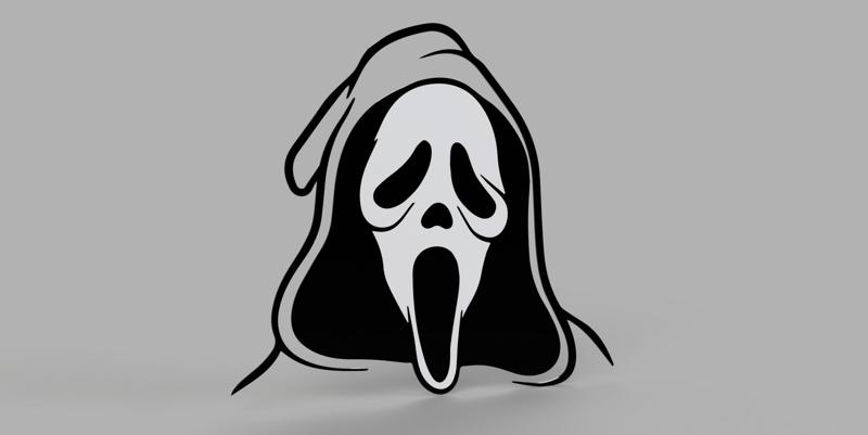 Scream Wall Decoration