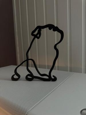 English Bulldog Sculpture
