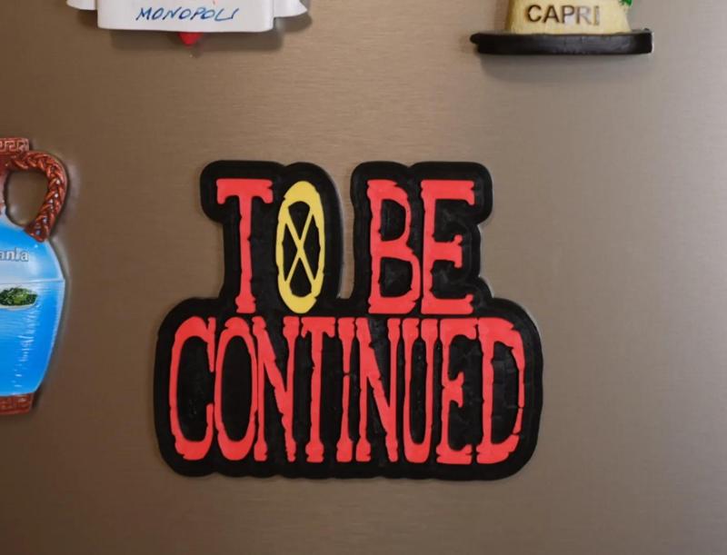 ONE PIECE - "To Be Continued" Fridge Magnet