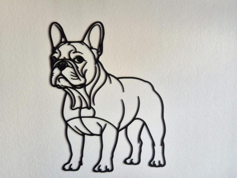 French Bulldog 2d art
