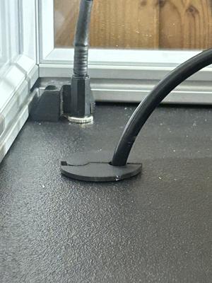 The HomeCube - 240V power supply cable grommet