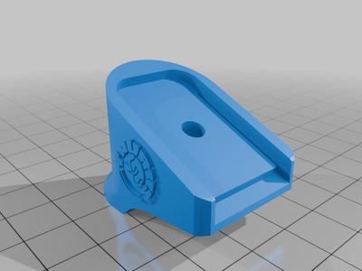 Taurus G3C/G2C mag pinky extension with logo