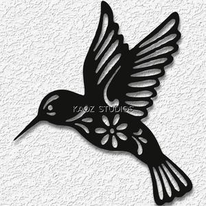 Hummingbird wall art bird nature decor