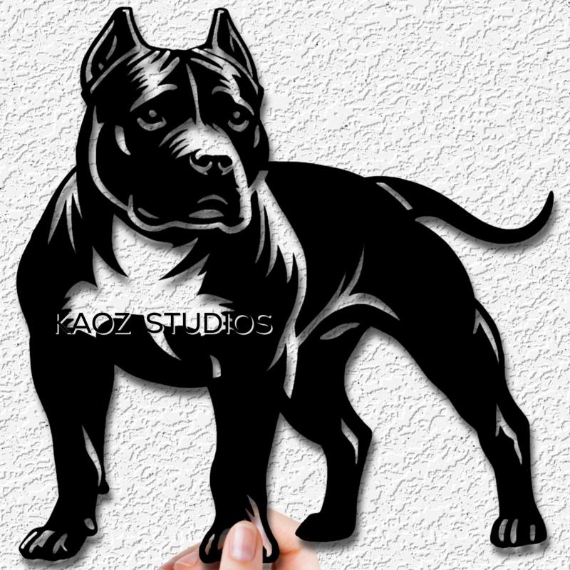 american pitbull wall art pit bull wall decor bullie decoration