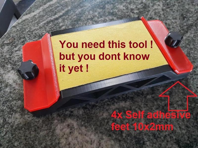 Sanding surface