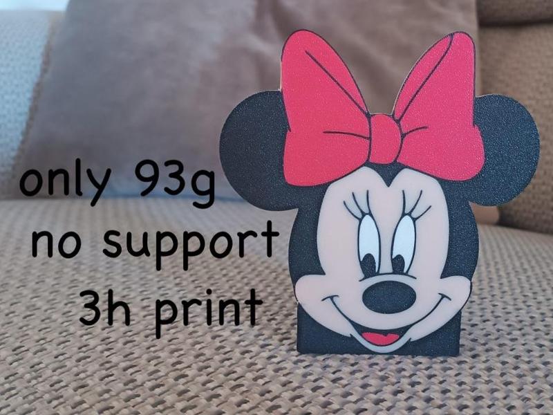 Minnie Mouse Pencil Holder desk organizer Pen 