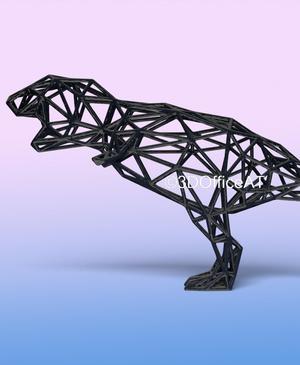 The T-Rex Wire Art