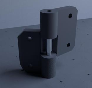 45° Hinge for PrintClosure project