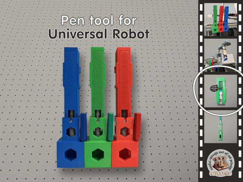 Universal Robots UR Pen Tool with onrobot Gripper