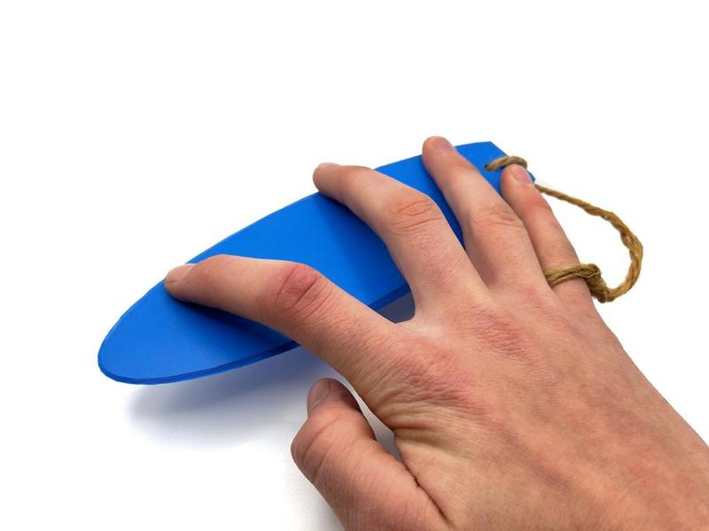 Finger Surfboard