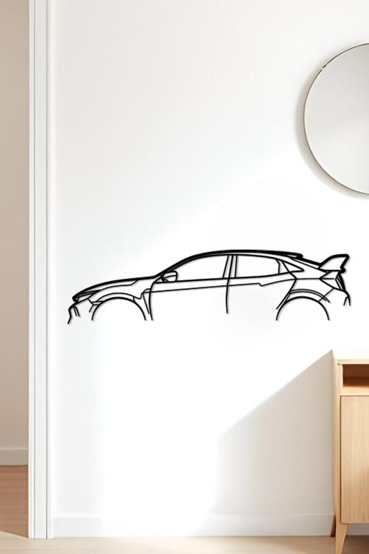 Civic Type R FK8 Wall Art, Wall Decor, Home Decor