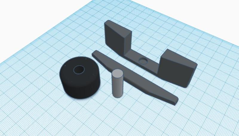 Mini Onewheel Finger Board.