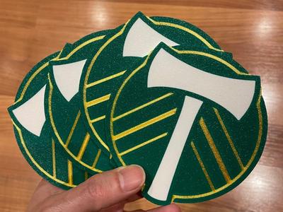 Portland Soccer Coasters 