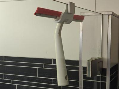 Bathroom Shower Glass Wiper Hook
