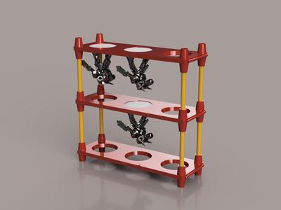 32mm Base Miniatures Stackable Trays